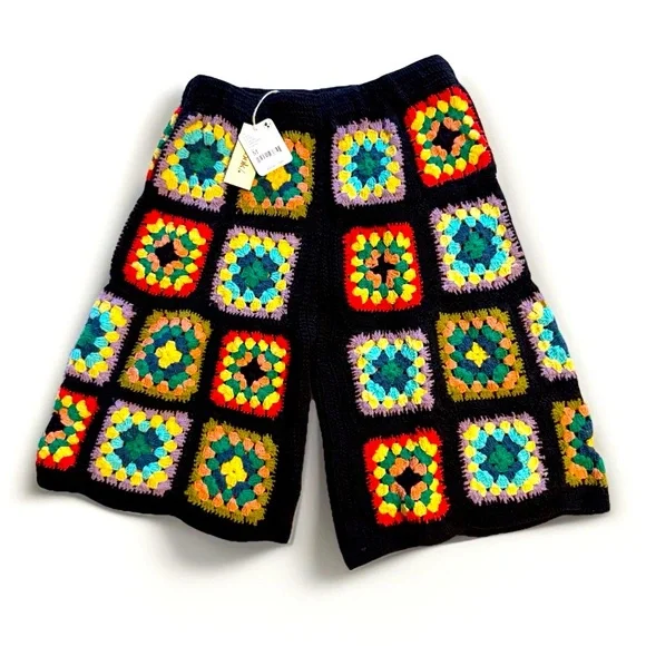 Free People x Flook Frances Crochet Shorts Size Medium NWT - Picture 4 of 10